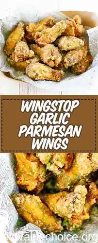 garlic parmesan wingstop recipe