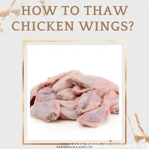 how to thaw chicken wings faster